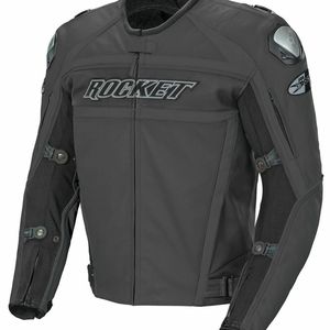 Joe Rocket Leather riding jacket